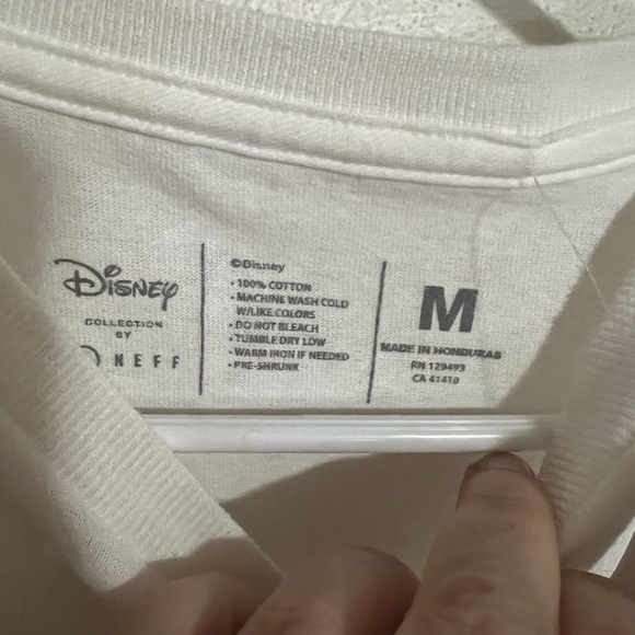 DISNEY X NEFF Classic Mickey Mouse Long Sleeve T Shirt Men's Size M *NWT* - Picture 2 of 5
